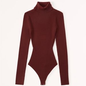 Abercrombie and Fitch LuxeLoft Turtleneck Bodysuit